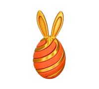 3PCS Easter Spiral Decompression Rabbit Egg, Easter Fidget Toys, Easter 3D Printing Mystery Bunny Egg Fidget Toy, 3D Printed Spiral Cone Bunny Fidget Toy, Cute Bunny Sensory Fidget Toys (1pcs-J)