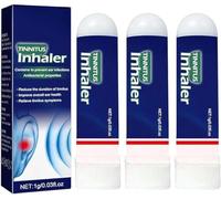 3PCS Echo Ease Tinnitus Inhaler, Instant Tinnitus Relief Nasal Inhalers, Natural Nasal Inhaler, Tinnitus Relief for Ringing Ears, Help Stop Ear Ringing, Relieve Ear Discomfort