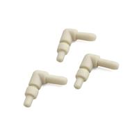 3PCS Efficient Water Transfer L Styles Adapter Practical Hose Connector Great for 3x6mm Coffee Equipment Hose Connection Leakproof Coffee Machine Adapter