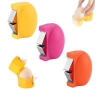 3pcs Egg Shell Opener,Handheld Egg Cracker Tool Hard Boiled Eggs Peeler,No Mess Easy EggOpener,Yolk White Separator,Portable Eggshell Opener Remover for Home Kitchen (A-3pcs)