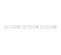 3pcs Ekg Calipers Pocketcard Ruler for Strip Reference | Plastic Rolled Pocket Design, Rhythm and Interval Scales, Markings for Clinicians and Paramedics