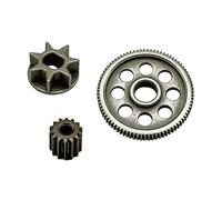 3Pcs Electric Chainsaw Gear Replacement Part for Rechargeable Logging Sawing Small Chainsaw Maintenance Power Tool Power Tool Replacement Gears