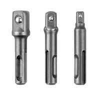 3Pcs Electric Drill Bit Adapters Hammer Converter Socket Tool Bit Adaptors Hammer Converter Impacts Chucks Socket Tool Accessory