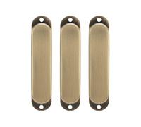 3Pcs Electric Guitar Single Coil Pickup Cover, Copper Pickup Shell Set for Noise Reduction and Enhanced Tone, Includes 3 Replacement Covers for Strat - Style Guitars (Bronze)