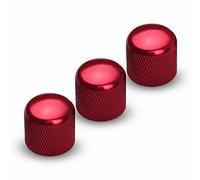 3PCS Electric Guitar Volume Tone Control Knobs Repair Part Dome Button Potentiometer Caps