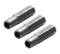 3pcs Electric Screwdriver Hex 14 Inch Hex 3pcs Metal Electric Approx 25mm Long Such as Shank bit sockets Shank Screws It is Meant for Delicate Work