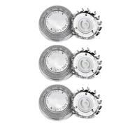 3Pcs Electric Shaver Replacement Rotary Blades Compatible with HQ2, for 3 Head Models 650TX 550TL and 2 Head Models 105DB, 110DB, 201DB, 282XL, 242LC