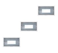 3pcs Electrical Panel Box Cover, Universal Fit Plastic Distribution | Indoor Electrical Closets, Commercial Facilities, Sl ecorative Finish, Easy Retrofit, Homeowners and Managers