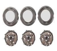 3Pcs Electronic Shaver Head Replacement Blades，Compatible for Philips Norelco，SH30 SH50 52 Series 1000 2000 S1020 S1050 S1060， Razor Replacement Spare Parts