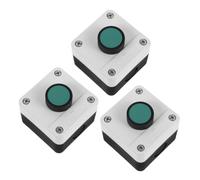 3pcs Emergency Stop Push Button Switch Box for Automatic Gate Openers