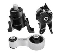 3Pcs Engine Motor Bracket Torque Strut Mount Set GJ6A-39-070 for Mazda 6 2.3L 2003-2008 GJ6A-39-060 GJ6A-39-040 GP3453RT Replacement