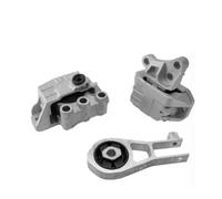 3Pcs Engine Motor & Transmission Mount 68363756Aa 68363755Aa 68258599Aa For Jeep For Renegade For Compass 2.4L 2017-2020 Automobile Engine Bracket