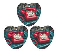 3PCS England UK Retro London Telephone Car Air Freshener Hanging Scented Cards Cute Gray Car Fresheners Long Lasting New Cars Scents for Women Men Natural Air Freshener with Lanyard Autom