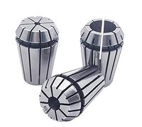 3PCS ER20 1/2", 1/4", 1/8" High Precision Spring Collet Set for CNC Workholding Engraving Milling Lathe Chuck Tool