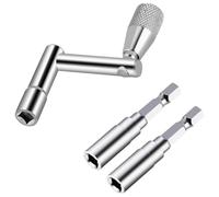 3PCS Ergonomic Drum Wrench Set Metal Texture Tuning Tool Suitable For Drum Set Accessories And Percussion Hardware Electronic Accessories