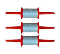 3PCS Ergonomic Kites Line Spool 150M Heavy Duty Polyester Thread AntiSlip Grip Kites String Reel For Family Activity High Strength String Reel