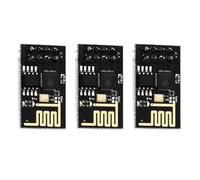 3Pcs ESP8266 Serial Port Wireless Module For ESP-01 ESP-01S 3.3V Low Power Stable Network Solution For IoT DIY Smart Home Projects
