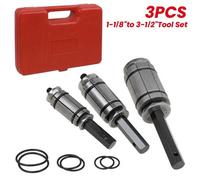 3Pcs Exhaust Pipe Expander Spreader Tool Kit For Tail Pipe Muffler