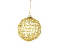 3Pcs Exquisite Gold Ball Baubles, Golden Christmas Ball, Holiday Atmosphere Ball For Wreaths, Garlands, Table Centerpieces(6CM)