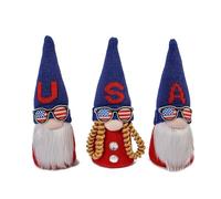 3pcs Eye Catching Gnomes Cartoon Animal Toy For Independence Day Cloth Household Decorations Independence Day Decors Gift