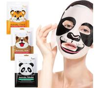 3PCS Face Mask Set,Face Masks Skincare,un Animal Printed Sheet Face Mask,Face Mask Gift Sets for Women,Sheet Mask,Mothers Day Gift Set,Face Ma-sks Beauty,Mothers Day Pamper Gifts