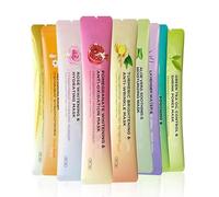 3pcs Face Mask Variety Pack, Hydrating & Moisturizing Sheet Masks, Multiple Formulas Including Rose, Pomegranate, Green Tea, Calming (pack of 3) (3 random selctions of flavours)