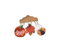 3Pcs Fall Thanksgiving Earrings for Women Lightweight Leather Turkey Pumpkin Maple Leaf Drop Dangle Earrings Autumn Thanksgiving Day Holiday Jewelry, S, Zinc, No Gemstone