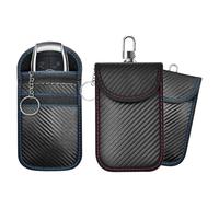 3PCS Faraday Pouch for Car Keys, RFID Blocker Bag for Car Security, Car Anti-Theft Key Pouch, Keyless Entry Car Keys Case, Car Key Signal Blocking Pouches