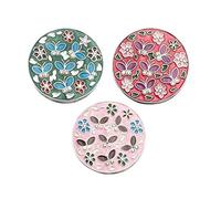 3Pcs Fashion Purse Foldable Hook Anti-Slip Portable Folding Handbag Table Hangers Holder Bag Storage Decor Gift for Women Girls