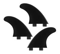 3PCS FCS Surfboard Fin Thrusters Fiberglass Nylon Surf Fins Replacement for Shortboard Funboard Longboard