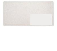 3pcs Felt Bulletin Board Foldable Cork No Drill Tiles Decoration for School for School Home Office