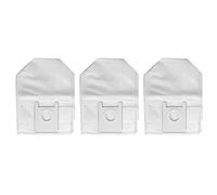 3Pcs Fiber Dust Bag Replacement Accessory Fit ROIDMI EVE Plus Series Vacuum Cleaner High Efficiency Dust Collection Bags for Robot Vacuum Cleaner Maintenance Fiber Material 75g