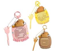 3Pcs Fidget Keyring Set - Magnetic Drawing Board & Puzzle Maze Fidget Toys for Adults & Teens | Stress Relief Sensory Toys | Portable Picky Pad for Anxiety & Focus