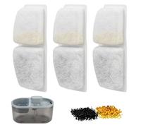 3pcs Filter for XunHe Wireless Cat Water Fountain, Pack of 3 Replacement Filters