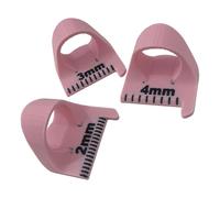 3Pcs Finger Quilting Measuring Ruler Patchwork Sewing Aid Stitching Measuring Tool Professional Tailors Tool Rulers With Scale