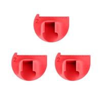3Pcs Finger Quilting Ruler Patchwork Stitching Measuring Tool Professional Quilting Tools For Sewing Craft Crafting Thread Locking Device