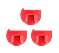 3Pcs Finger Quilting Ruler Patchwork Stitching Measuring Tool Professional Quilting Tools For Sewing Craft Crafting Thread Locking Device