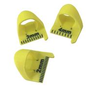 3Pcs Finger Quilting Ruler Patchwork Stitching Measuring Tool Professional Tailors Sewing Quilting Tool 2MM 3MM 4MM Sewing Measuring Templates