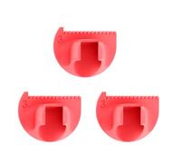 3Pcs Finger Quilting Ruler Set With Millimeter Scale Sewing Stitching Aid & Fabric Measuring Tool For Patchwork Craft Easy To Use Sewing Helper Tool