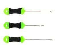3Pcs Fishing Bait Needle Portable Carp Fishing Splicing Needle Baiting Hook Drill Rig Tools