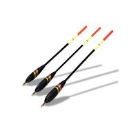 3Pcs Fishing Bobbers Fishing Floats and Bobbers Fishing Floaters, Balsa Wooden Bobbers Spring Slip Bobbers Fishing Float Set Accessories for Fishing
