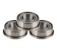 3PCS Flange Cup Bearings - Durable and Smooth Performance for Lawn Mowers, Printers, and Power Tools(F699ZZ 9x20x6)