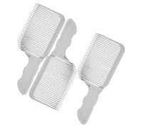 3pcs Flat Top Clipper Comb Plastic Fade Cutting Tool