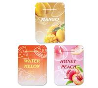 3PCS Flavoured Filters for Breathing Necklace, Stress & Anxiety Relief with Fruit Scents, Flavoured Filter Tips for Aromatherapy Necklaces, Cotton Refills Relaxation