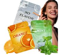 3PCS Flavoured Inner Filter Packs (Orange/Mint/NO FLAVOR) for Resistance Breathing Necklace - Portable for Meditation & Breathing Exercises