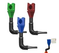 3PCS Flexible Oil Filler Funnel, 2025 New Flexible Draining Tool Snap Funnel, Wide Mouth Refueling Funnel, Retractable Auto Fuel Funnel Wide Mouth Petrol Pour Oil Tool for Household Uses (3PCS)