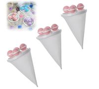3PCS Floating Hair Filtering Mesh Removal, 2025 New Pet Hair Lint Catcher for Washing Machine, Lint Catcher for Laundry, Reusable Dog Hair Catcher for Laundry(Pink)