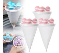 3Pcs Floating Hair Filtering Mesh Removal,2025 New Washing Machine Hair Filter Cleaning Mesh Bag,Washing Machine Hair Remover,Reusable Pet Hair Remover,Washing Machine for Dog Hair,Cat Hair (Pink)
