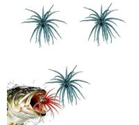 3pcs Floating Sea Urchin for Freshwater & Saltwater Fishing, Pull-Resistant for Various Fishing rigs and All Kinds of Fish (Blue)