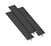 3Pcs Floor Flat Divider Strip 90cm T Molding Floor Transition Strip Laminate Floor Cover Strips for Separating Carpets and Wooden Floors